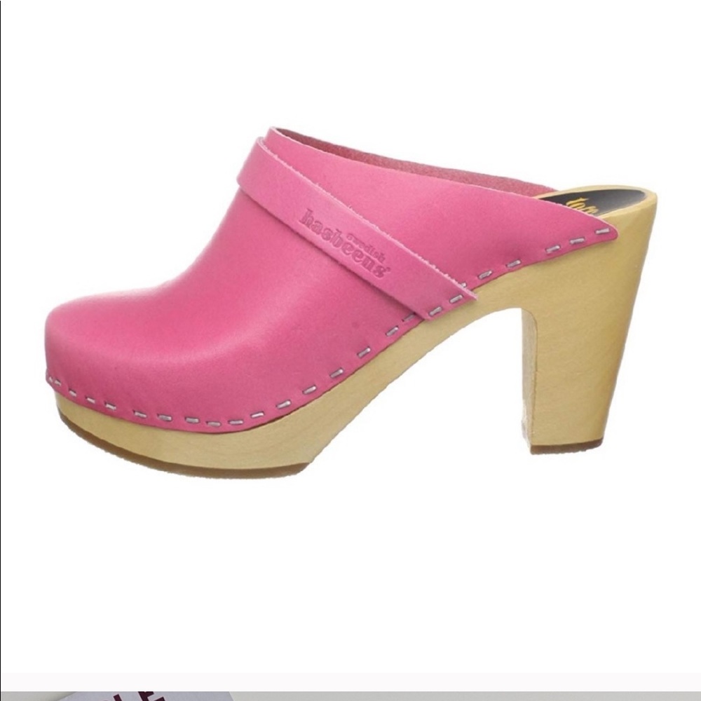 Swedish Hasbeens Slip In Classic clogs in Pink